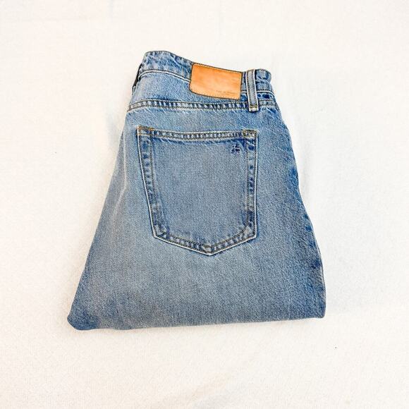Rag & Bone/JEAN Denim - Rag & Bone Nina High-Rise Ankle Cigarette Light Wash Denim Jeans Size 28